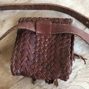 Ralph Lauren | Bags | Ralph Lauren Woven Brown Leather  display picture 3